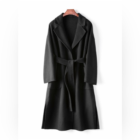 Jackets & Blazers - 100% Wool Coat, black wool coat, NWT